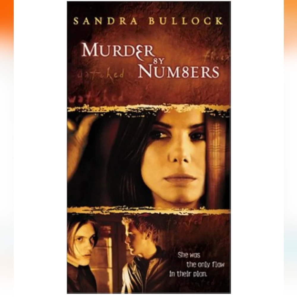 Murder By Num8ers  📼  VHS TAPE 📼